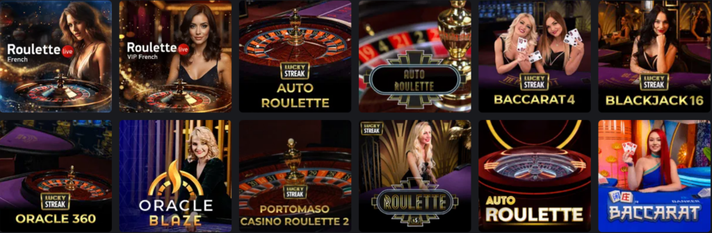 King Billy Casino: Live Casino